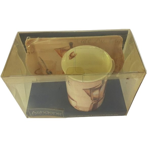 Ashdene of Australia bone china snack tray and cup. Never Used. - Picture 2 of 8